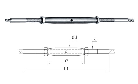 Turnbuckle F30 828