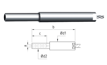 Int.Thread Swivel Swage 857