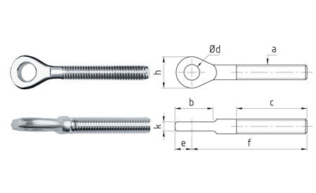 Eye External Thread 885/886