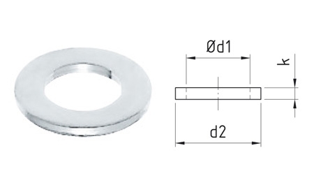 Flat Washer 896